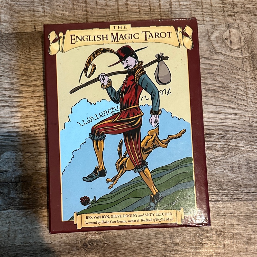 Tarot deck and book set